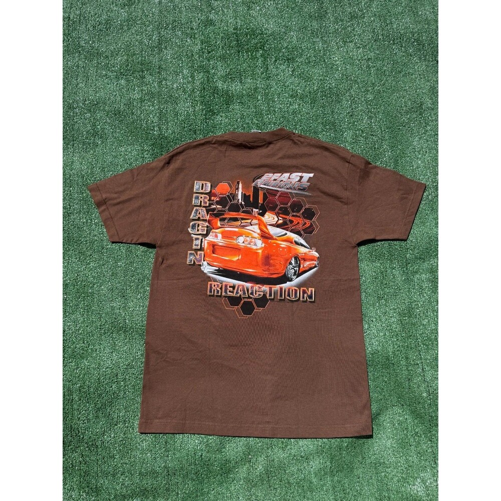 VTG Y2K The Fast and the Furious T-Shirt Mens Large Toyota Supra Movie Promo